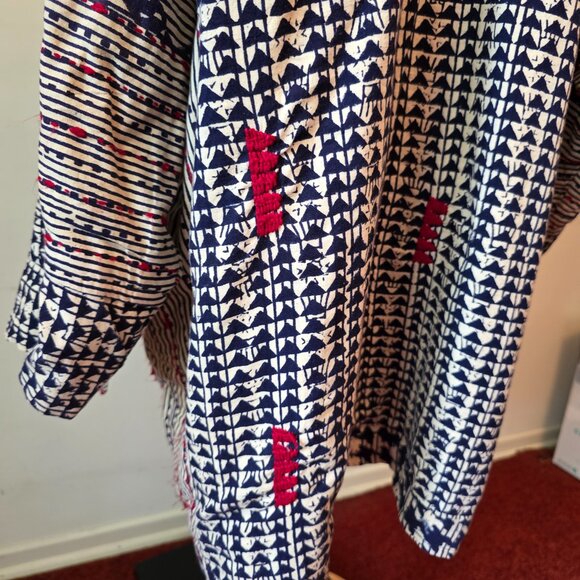 Bridgehead x C.C. Shroff Self-Help Centre - Vintage Tie Jacket with Embroidery - Picture 7 of 13